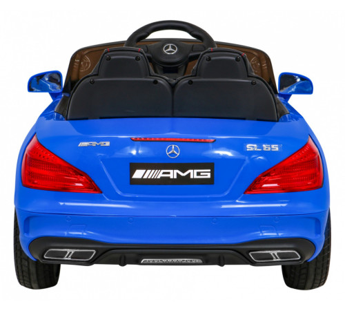 Дитяча акумуляторна машинка Mercedes Benz AMG SL65 S Синя