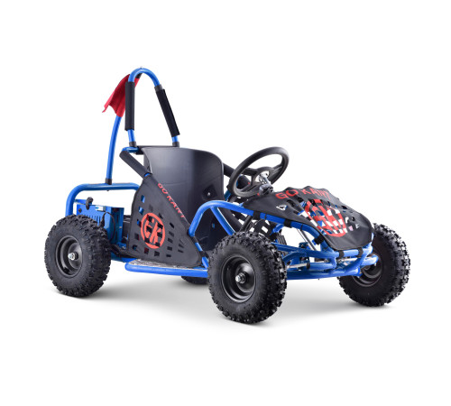 Дитячий акумуляторний картинг Fast Dragon Blue 30 км/год Дитячий акумуляторний картинг Fast Dragon Blue 30 км/год