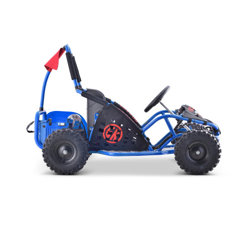 Дитячий акумуляторний картинг Fast Dragon Blue 30 км/год Дитячий акумуляторний картинг Fast Dragon Blue 30 км/год