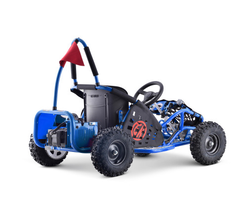 Дитячий акумуляторний картинг Fast Dragon Blue 30 км/год Дитячий акумуляторний картинг Fast Dragon Blue 30 км/год