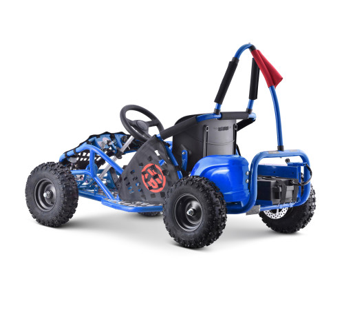 Дитячий акумуляторний картинг Fast Dragon Blue 30 км/год Дитячий акумуляторний картинг Fast Dragon Blue 30 км/год