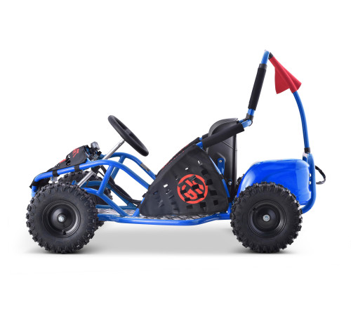 Дитячий акумуляторний картинг Fast Dragon Blue 30 км/год Дитячий акумуляторний картинг Fast Dragon Blue 30 км/год