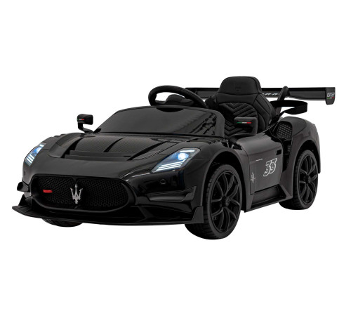 Дитяча акумуляторна машинка Maserati MC20 GT2 Чорна