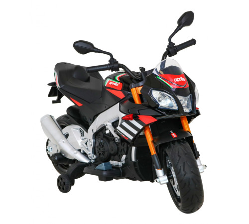 Дитячий акумуляторний мотоцикл Aprilia Tuono V4 Black Дитячий акумуляторний мотоцикл Aprilia Tuono V4 Black
