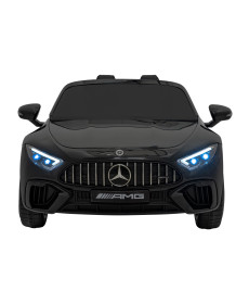 Дитяча акумуляторна машинка Mercedes Benz AMG SL63 Чорна