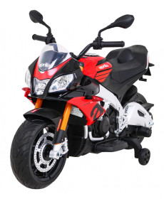 Дитячий акумуляторний мотоцикл Aprilia Tuono V4  Red
