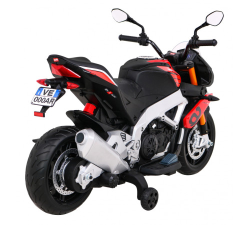 Дитячий акумуляторний мотоцикл Aprilia Tuono V4 Red Дитячий акумуляторний мотоцикл Aprilia Tuono V4 Red