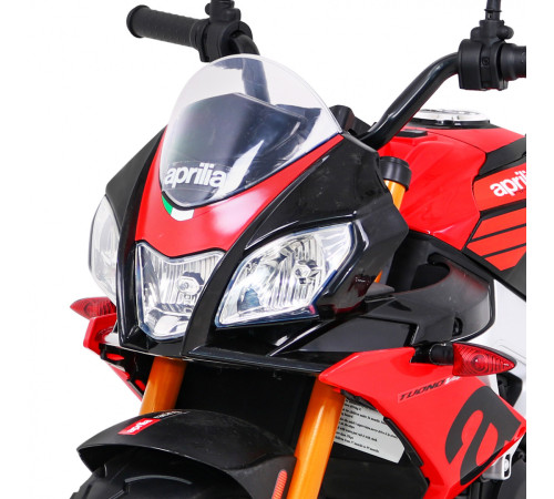 Дитячий акумуляторний мотоцикл Aprilia Tuono V4 Red Дитячий акумуляторний мотоцикл Aprilia Tuono V4 Red
