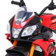 Дитячий акумуляторний мотоцикл Aprilia Tuono V4 Red