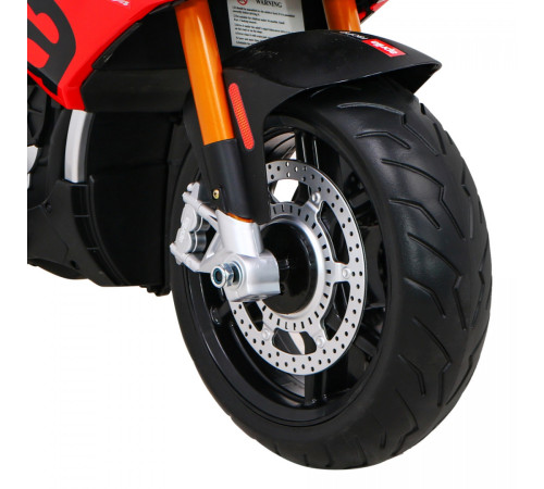 Дитячий акумуляторний мотоцикл Aprilia Tuono V4 Red Дитячий акумуляторний мотоцикл Aprilia Tuono V4 Red