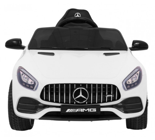 Дитяча акумуляторна машинка Mercedes Benz GT Біла Дитяча акумуляторна машинка Mercedes Benz GT Біла
