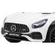 Дитяча акумуляторна машинка Mercedes Benz GT Біла