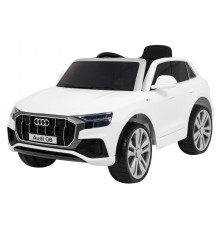 Дитяча акумуляторна машинка Audi Q8 Біла