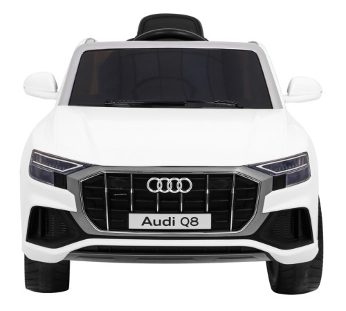Дитяча акумуляторна машинка Audi Q8 Біла