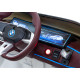 Дитячий автомобіль BMW i4 на акумуляторі Білий + Повільний старт + EVA + Екошкіра + Audio LED + Пульт