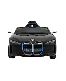 Дитяча акумуляторна машинка  BMW i4 Чорна