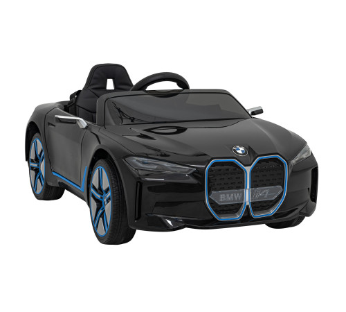 Дитяча акумуляторна машинка BMW i4 Чорна Дитяча акумуляторна машинка BMW i4 Чорна