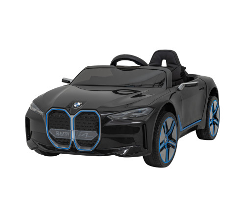Дитяча акумуляторна машинка BMW i4 Чорна Дитяча акумуляторна машинка BMW i4 Чорна