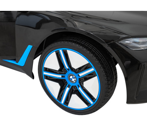 Дитяча акумуляторна машинка BMW i4 Чорна Дитяча акумуляторна машинка BMW i4 Чорна
