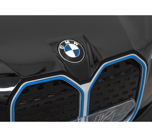 Дитяча акумуляторна машинка BMW i4 Чорна Дитяча акумуляторна машинка BMW i4 Чорна