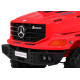 Дитяча акумуляторна машина Mercedes-Benz Zetros Red + 2-місний + Багажне відділення + Пульт