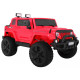 Дитяча акумуляторна машина Mighty Jeep Red + 2 місця + привід 4х4 + 2 багажника