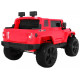 Дитяча акумуляторна машина Mighty Jeep Red + 2 місця + привід 4х4 + 2 багажника