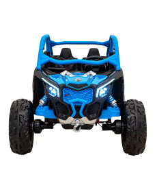 Дитяча акумуляторна машинка Баггі Maverick Turbo RR Блакитна