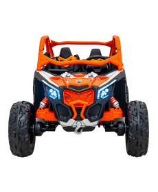 Дитяча акумуляторна машинка Баггі Maverick Turbo RR Помаранчева