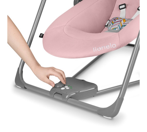 Крісло-гойдалка Lionelo OTTO PINK BABY Крісло-гойдалка Lionelo OTTO PINK BABY