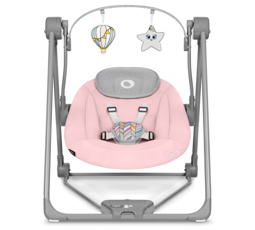 Крісло-гойдалка Lionelo OTTO PINK BABY Крісло-гойдалка Lionelo OTTO PINK BABY