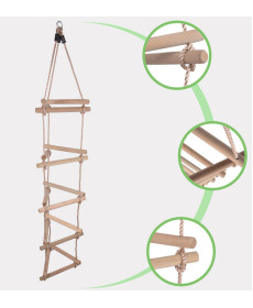 Підвісна драбинка WCG трикутна для дитячого майданчика