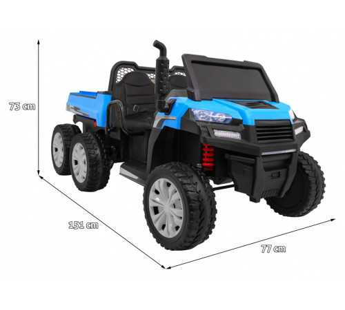 Дитяча акумуляторна машинка Farmer Truck Синя Дитяча акумуляторна машинка Farmer Truck Синя