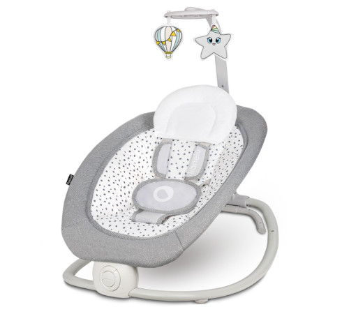 Крісло-гойдалка Lionelo PASCAL GREY DOVE Крісло-гойдалка Lionelo PASCAL GREY DOVE