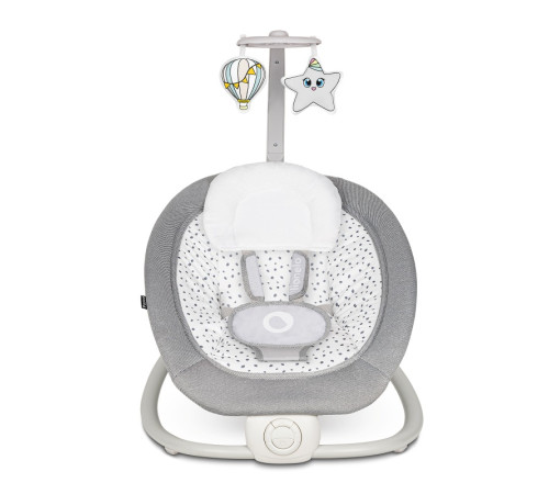 Крісло-гойдалка Lionelo PASCAL GREY DOVE Крісло-гойдалка Lionelo PASCAL GREY DOVE