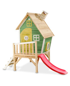 Дерев’яний ігровий будиночок EXIT Fantasia 300, зелений