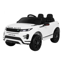 Дитяча акумуляторна машинка Range Rover Evoque Біла