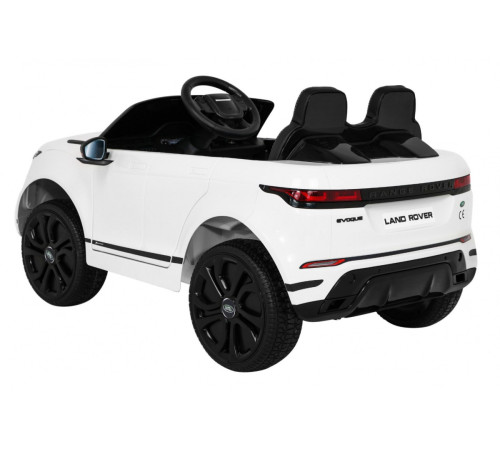 Дитяча акумуляторна машинка Range Rover Evoque Біла Дитяча акумуляторна машинка Range Rover Evoque Біла