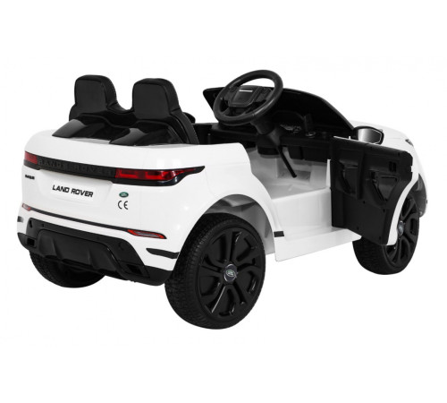 Дитяча акумуляторна машинка Range Rover Evoque Біла Дитяча акумуляторна машинка Range Rover Evoque Біла