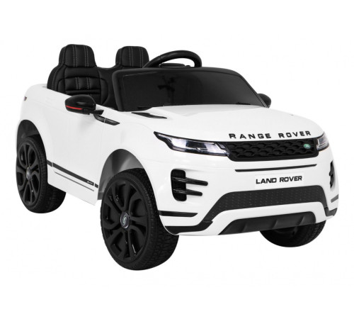 Дитяча акумуляторна машинка Range Rover Evoque Біла Дитяча акумуляторна машинка Range Rover Evoque Біла
