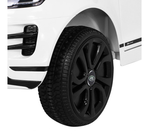 Дитяча акумуляторна машинка Range Rover Evoque Біла Дитяча акумуляторна машинка Range Rover Evoque Біла