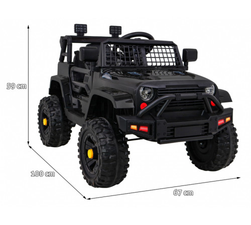 Дитяча акумуляторна машинка Jeep Dark Night Black