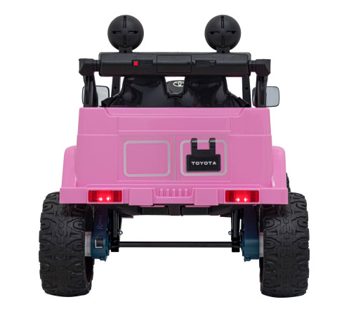 Toyota FJ Cruiser для дітей рожевий + пульт дистанційного керування + повний привід + LED аудіо + EVA + Free Start Toyota FJ Cruiser для дітей рожевий + пульт дистанційного керування + повний привід + LED аудіо + EVA + Free Start