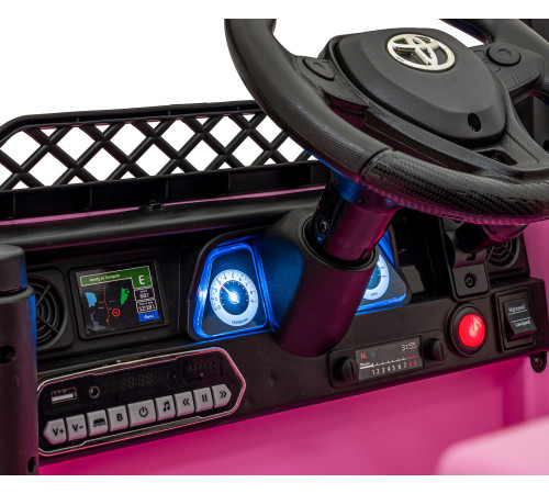 Toyota FJ Cruiser для дітей рожевий + пульт дистанційного керування + повний привід + LED аудіо + EVA + Free Start Toyota FJ Cruiser для дітей рожевий + пульт дистанційного керування + повний привід + LED аудіо + EVA + Free Start
