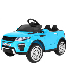 Дитячий електромобіль Rapid Racer Blue + Пульт + Вільний старт + EVA + MP3 LED