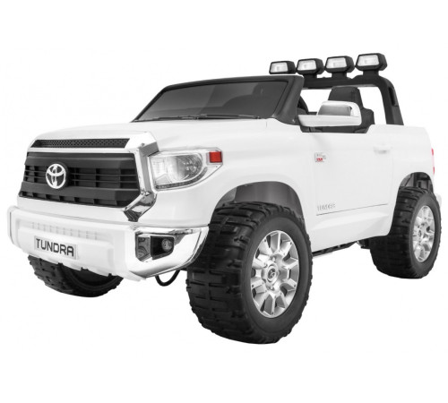 Дитяча акумуляторна машинка Toyota Tundra XXL Біла