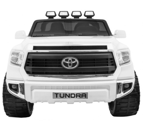 Дитяча акумуляторна машинка Toyota Tundra XXL Біла