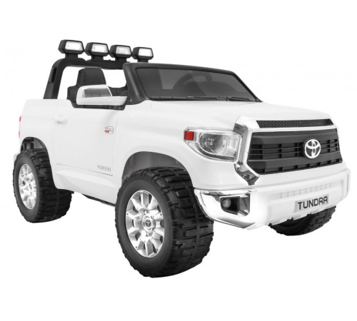 Дитяча акумуляторна машинка Toyota Tundra XXL Біла