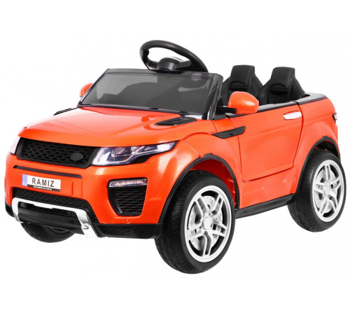 Дитячий електромобіль Rapid Racer Помаранчевий + Пульт + Вільний старт + EVA + MP3 LED Дитячий електромобіль Rapid Racer Помаранчевий + Пульт + Вільний старт + EVA + MP3 LED