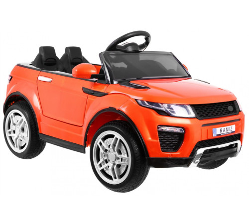 Дитячий електромобіль Rapid Racer Помаранчевий + Пульт + Вільний старт + EVA + MP3 LED Дитячий електромобіль Rapid Racer Помаранчевий + Пульт + Вільний старт + EVA + MP3 LED